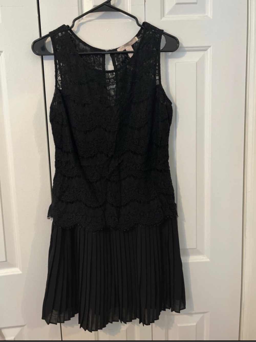 Black lace flapper style dress